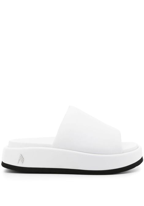 Ciabatte Mia con plateau in bianco - donna